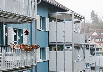 Liegenschaft Buchthalerstrasse Neue Wohnbaugenossenschaft Schaffhausen NWGS